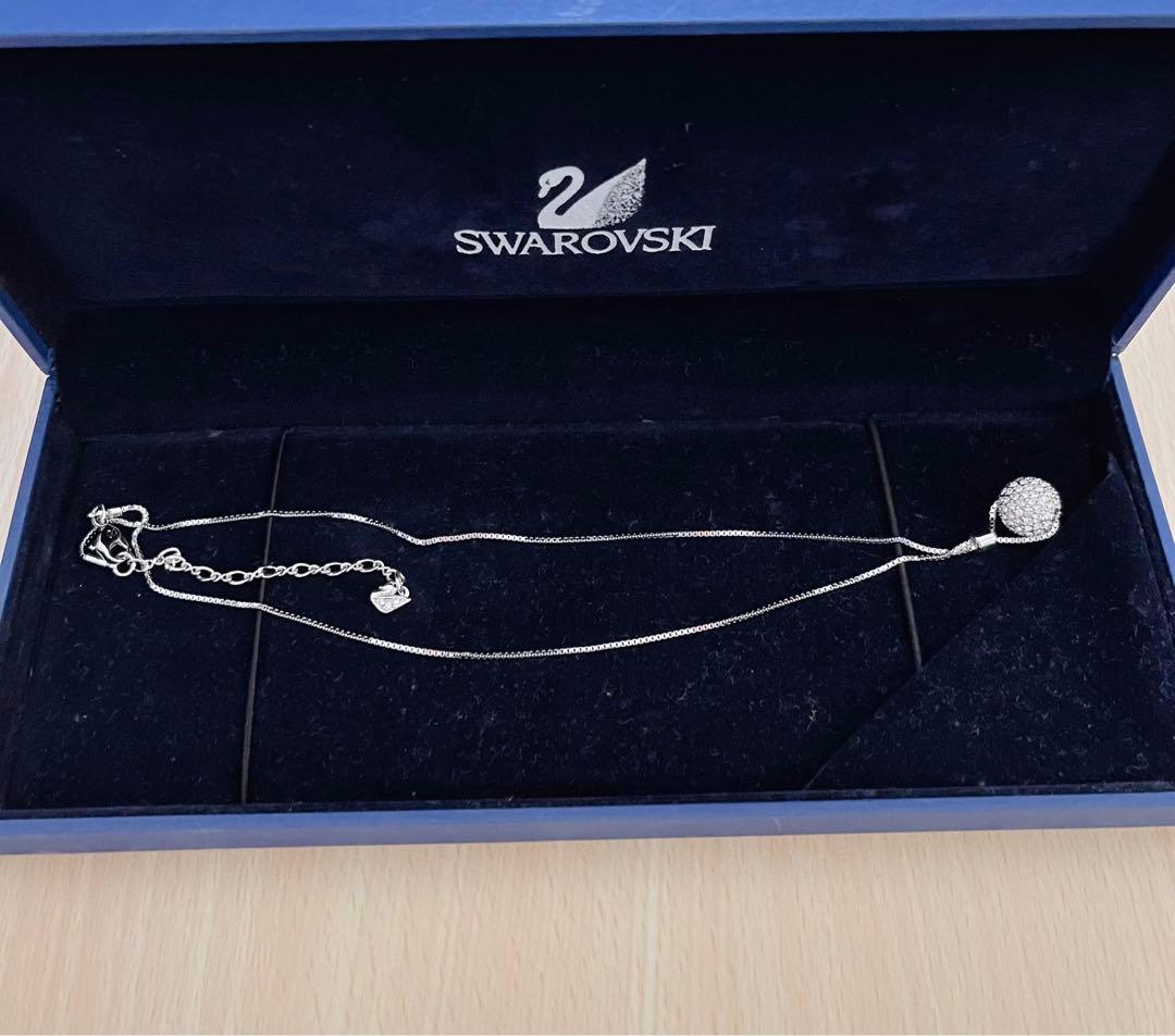 贅沢品 スワロフスキー ボールパヴェトップネックレス hirota.com.br