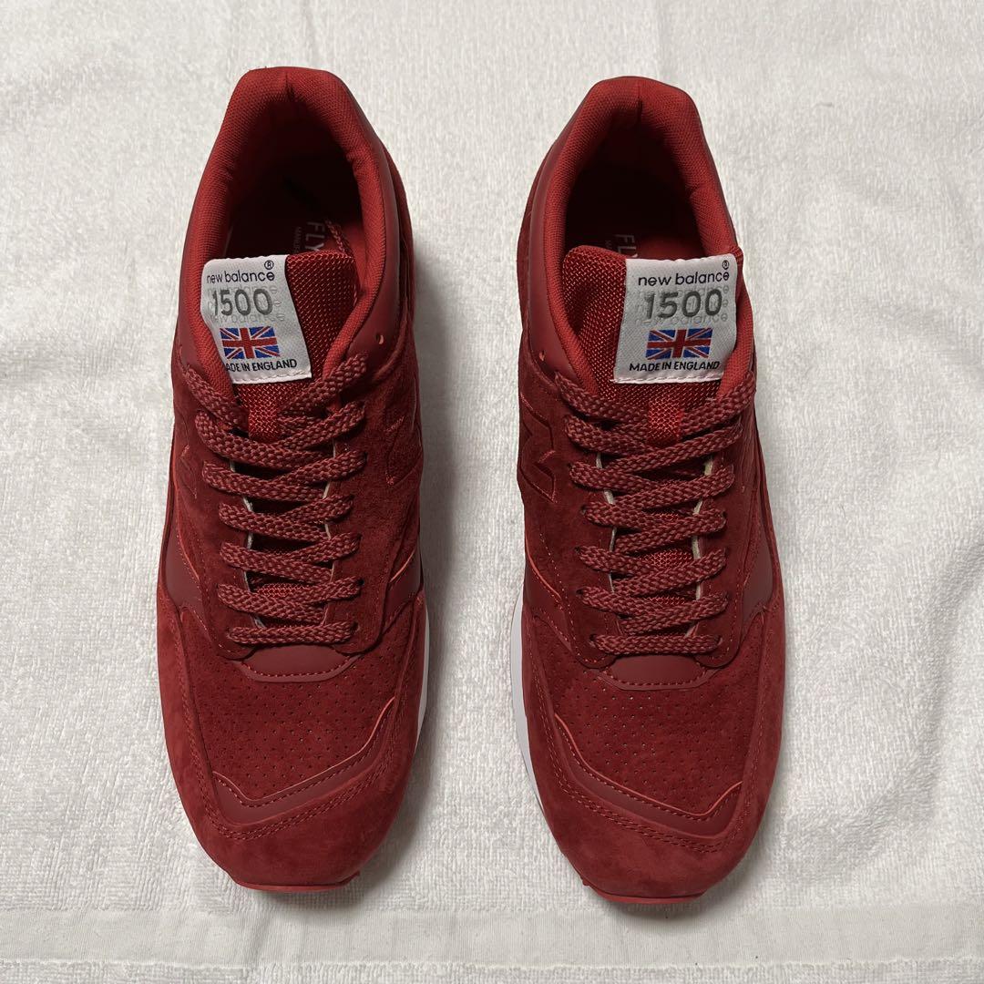 New Balance ☆ made in England M1500FR レッド 未使用 ENGLAND製 NEW BALANCE M1500FR 28.5cm - メルカリ