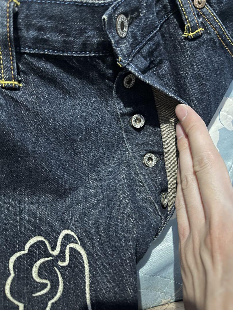 EVISU PARIS 虎 カモメマーク 刺繍 rei