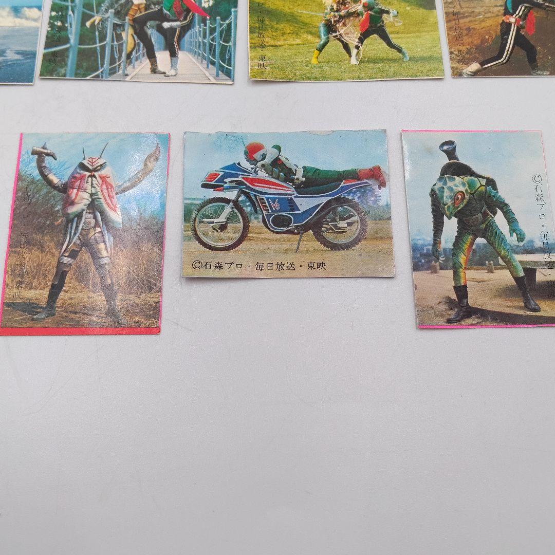 当時物】レインボーマン 仮面ライダーV3 など ミニカード 大量