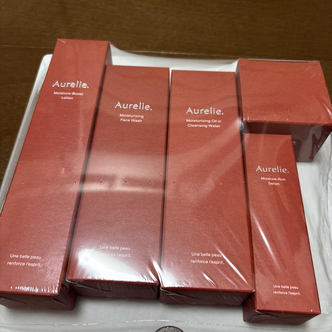 Aurelieオレリー　スキンケア５点セット Aurelia オレリースキンケア5点セット（MEGUMI 「Aurelie