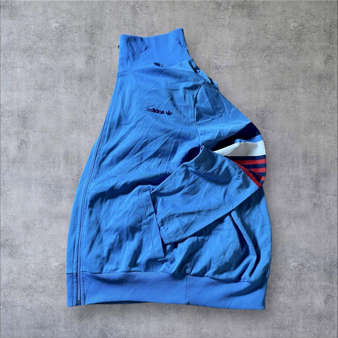 古着 70s アディダス トラックジャケット ジャージフランス製 ベンテックス