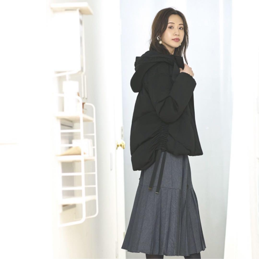 RUIRUE BOUTIQUE ルイルエブティック L ショート ラフ ダウン