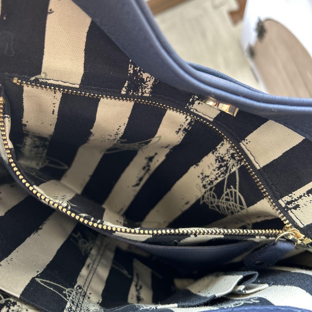 Vivienne Westwood ネイビー バッグ