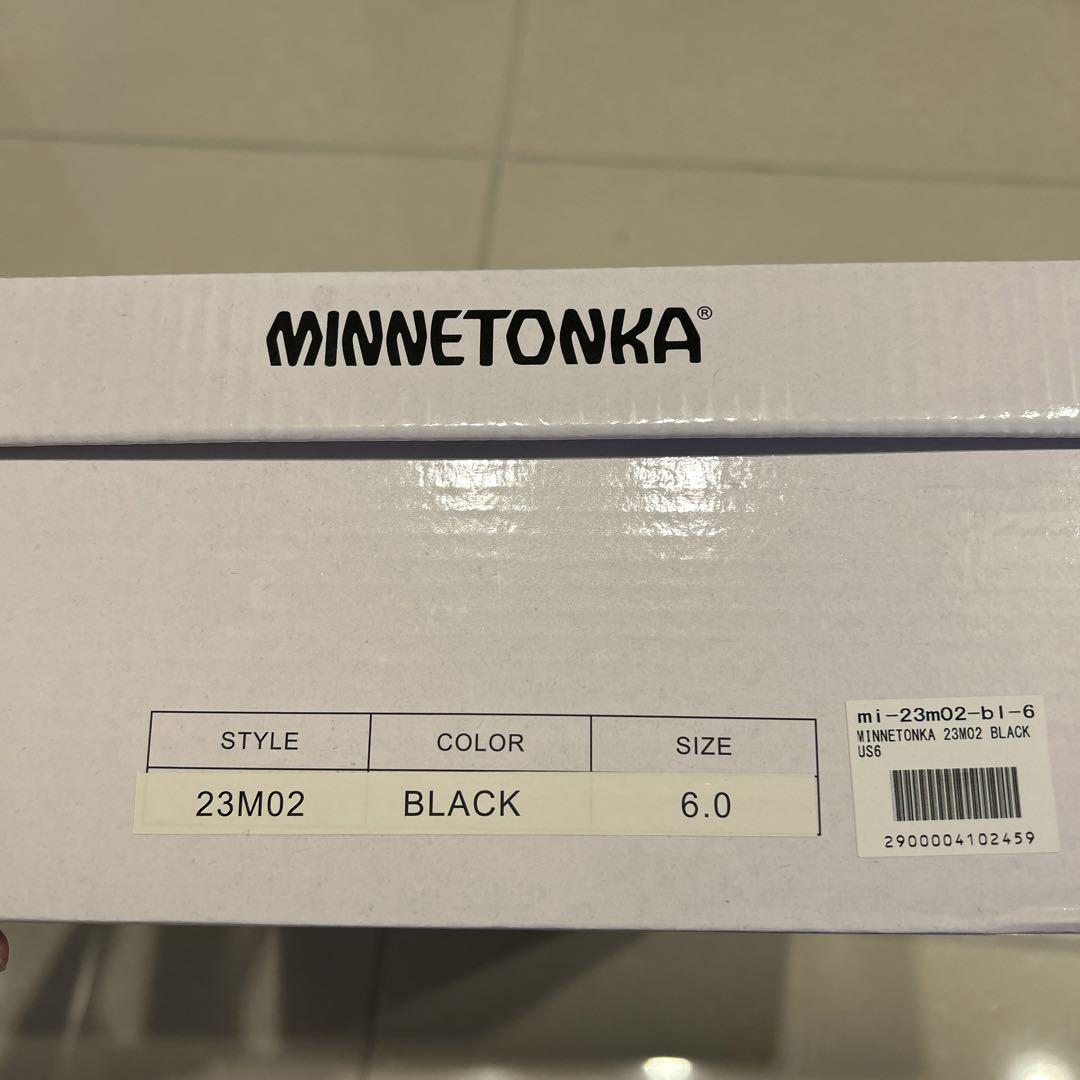 ミネトンカ　厚底タッセルローファー　23cm