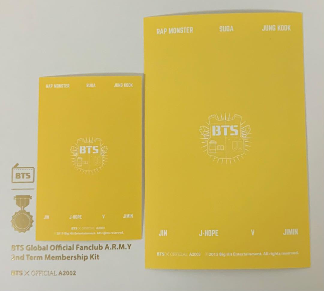 公式ARMY MEMBERSHIP KIT2期 FC限定　ジョングク　トレカ