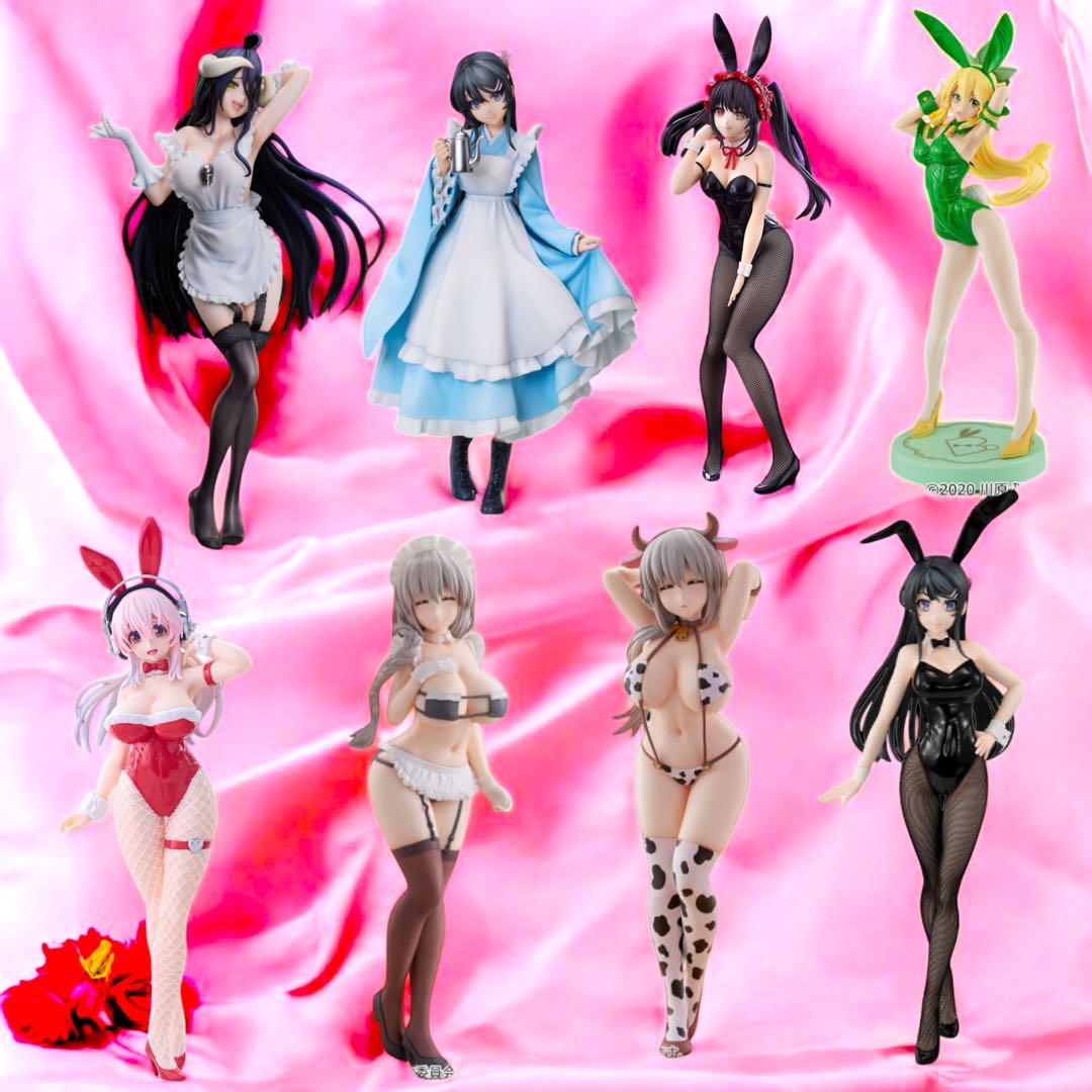 新品未開封8点美少女系フィギュア