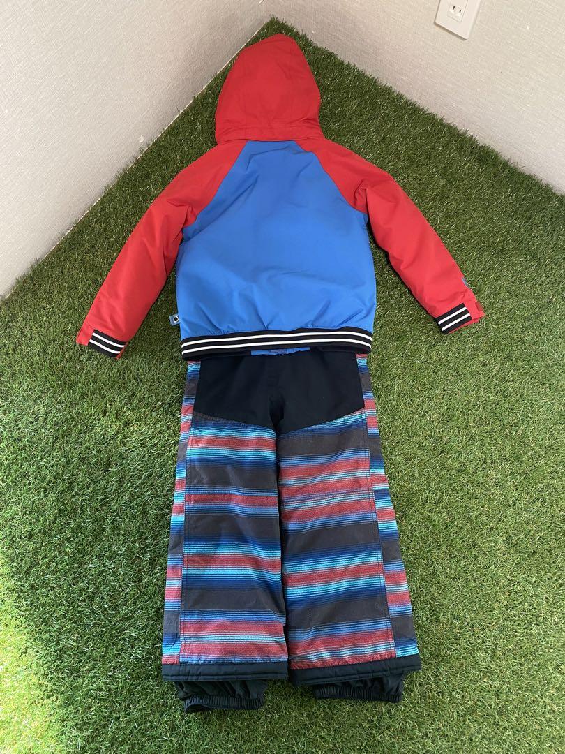 Burton スノーボードウェア 子ども用 青/赤　4T
