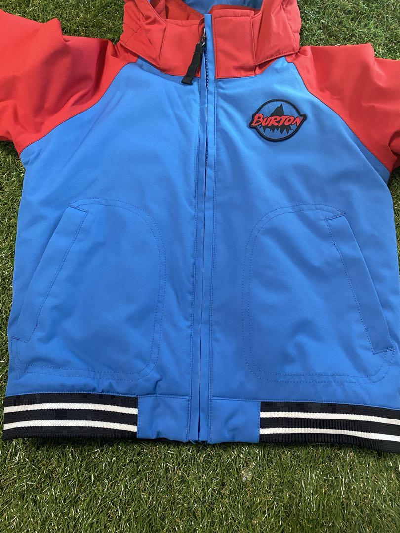 Burton スノーボードウェア 子ども用 青/赤　4T