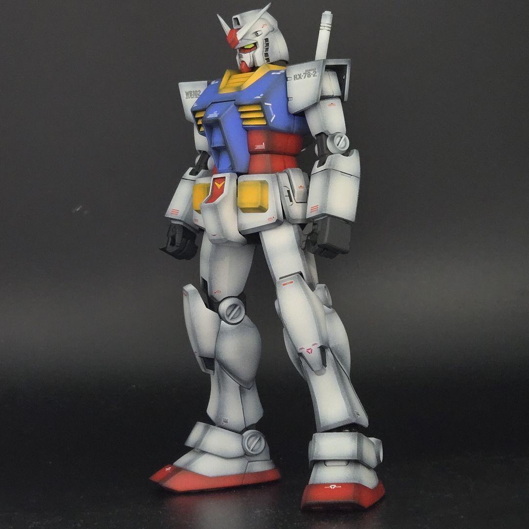 八*烏様 ガンダムベース限定　MG　パーフェクトガンダムの中のガンダム　完成品