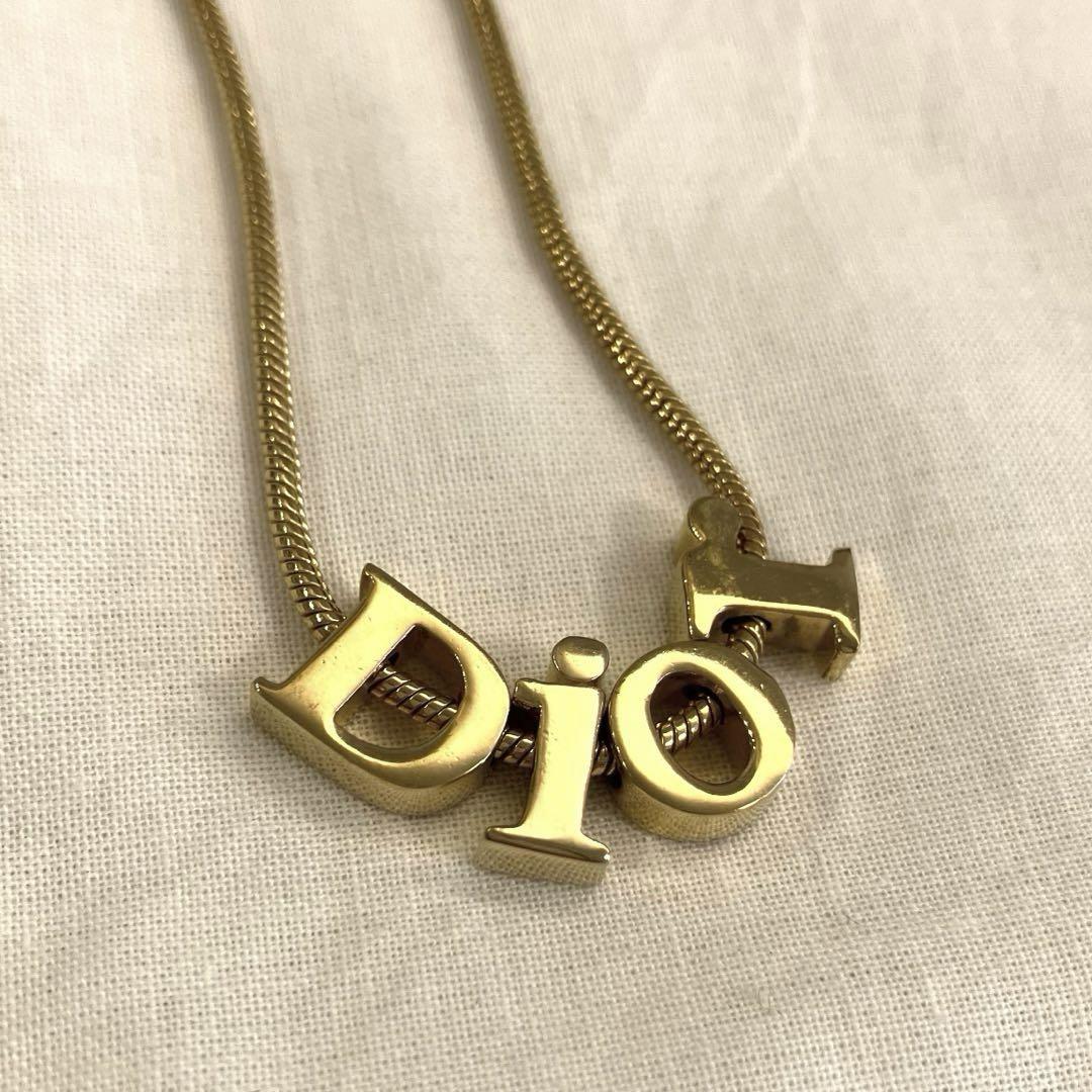 クリスチャンディオール　Dior ネックレス　ゴールド 美品☆クリスチャンディオール Christian Dior ネックレス