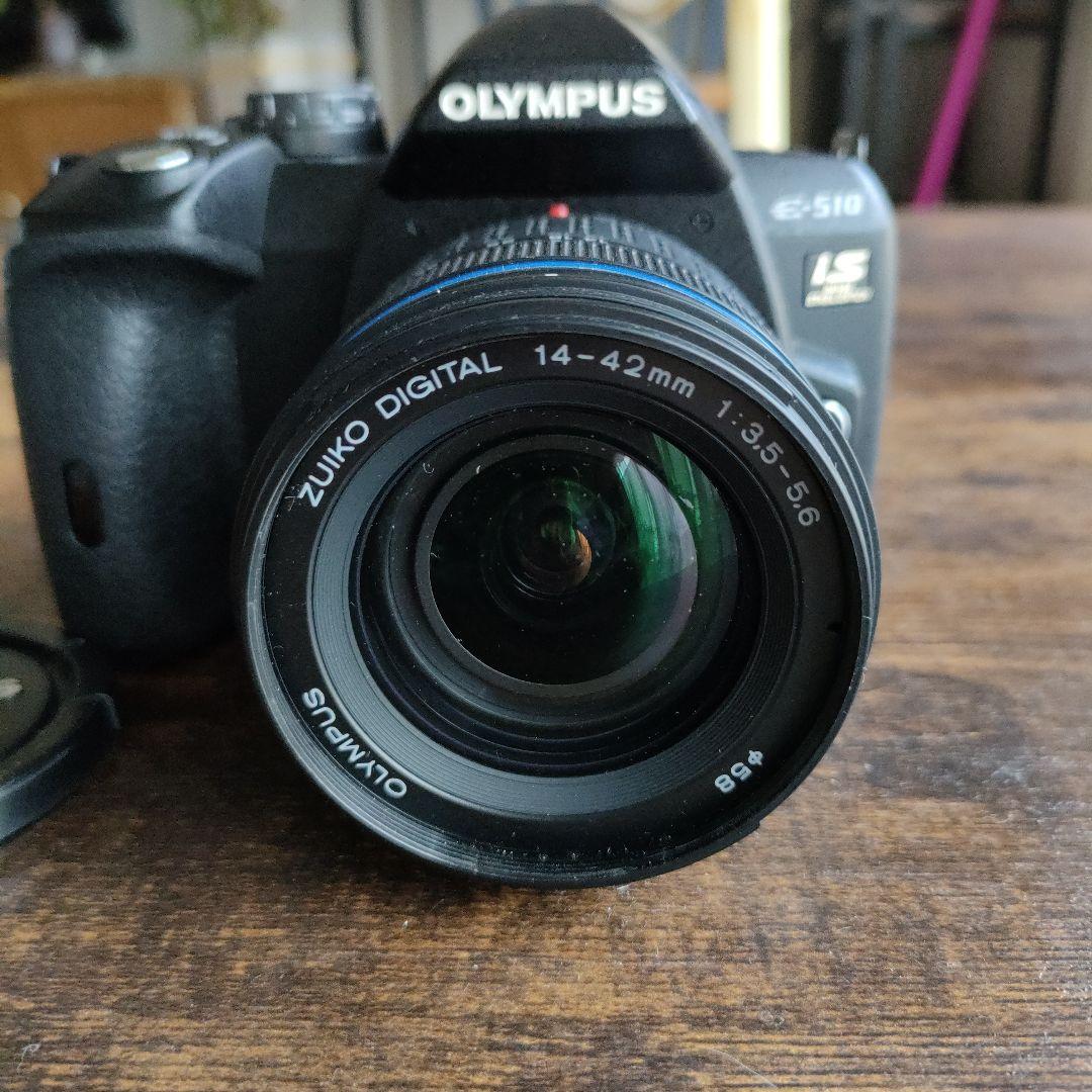 Olympus E-510 10.0MP 14-42mm Lens Set Black [Exc+++] w/Strap