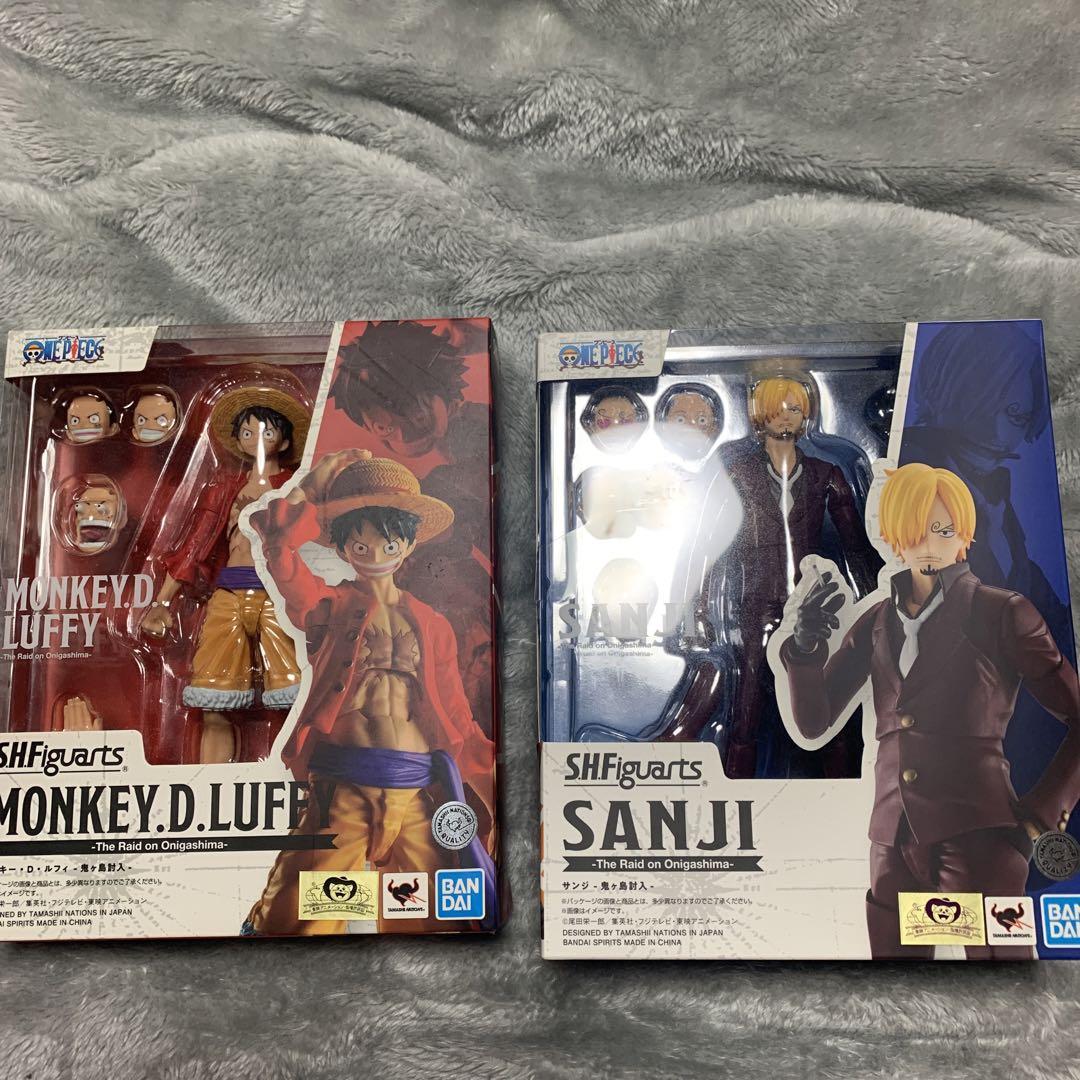 S.H Figuarts ルフィ サンジ フィギュアセット