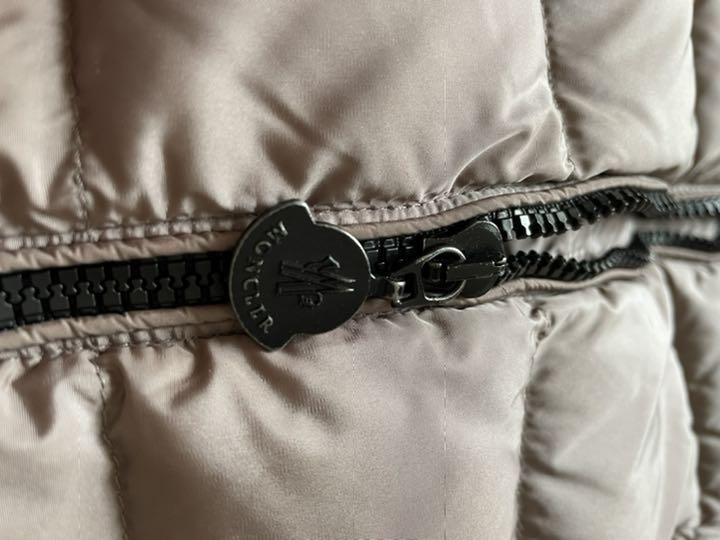 セール在庫 モンクレール サイズ1 グレージュ 0A8Ci-m83076317660 ダウンコート シャーパル 在庫最新品