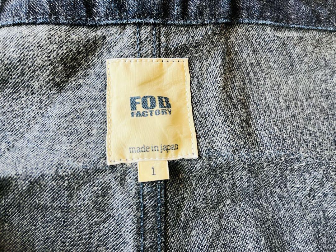 FOB FACTORY オーバーオール デニム サイズS オールシーズン