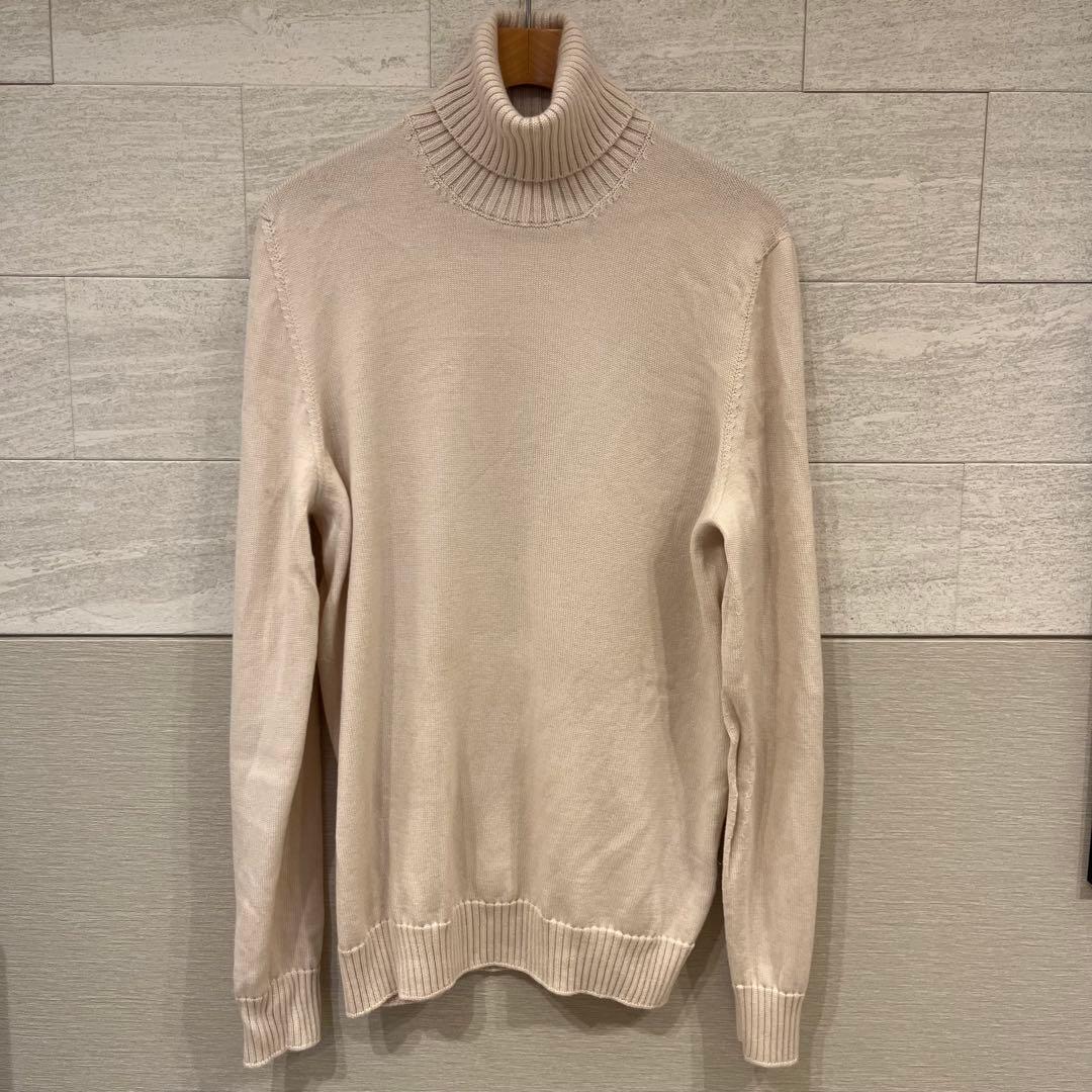 BEAMS F 別注 DRUMOHR 8ゲージ タートルネックニットXL LL DRUMOHR