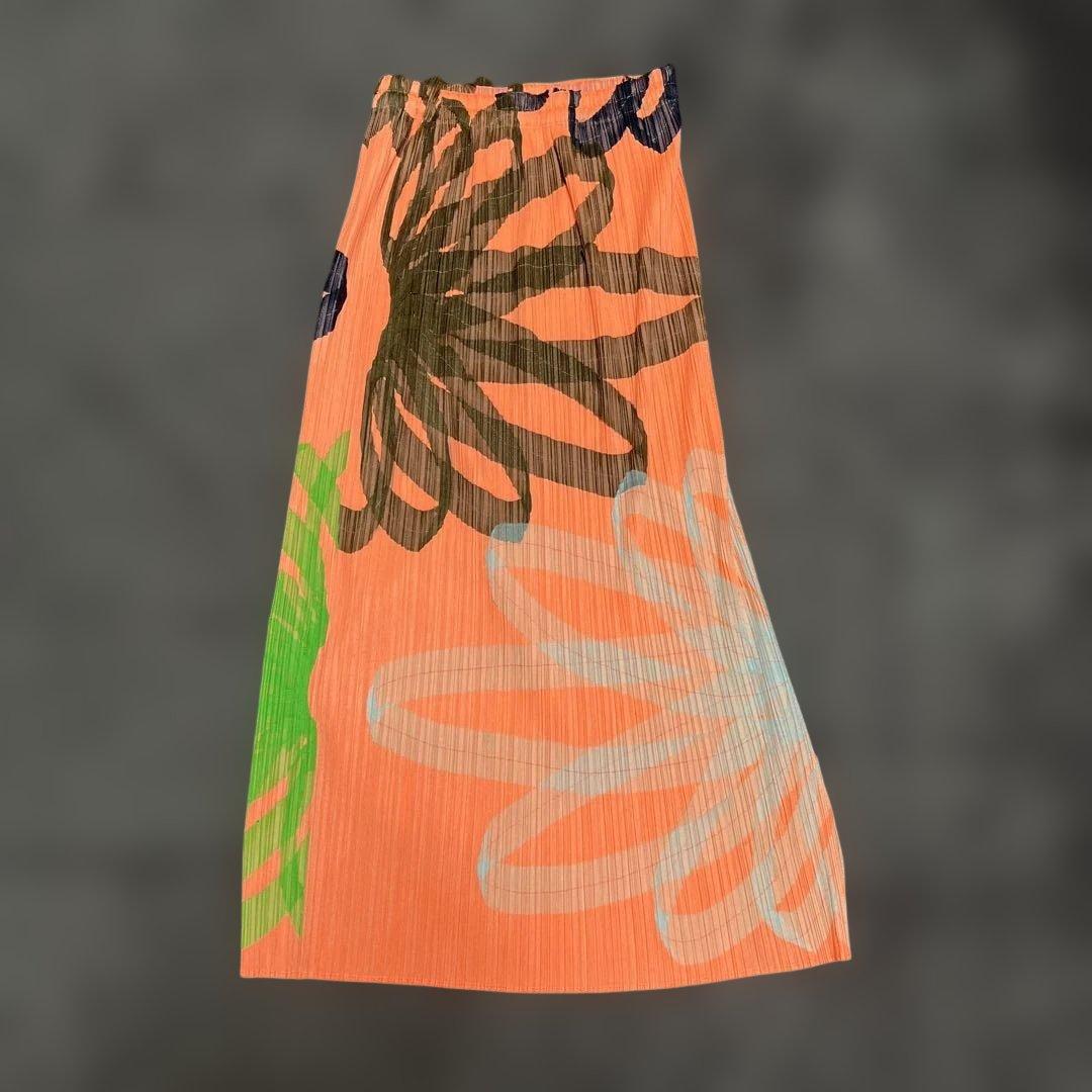 美品　イッセイミヤケ　プリーツプリーツ　セットアップ　レア柄最終価格