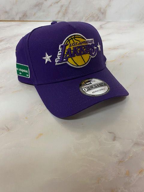 Newera 9forty ロサンゼルスレイカーズ シティトランジット キャップ