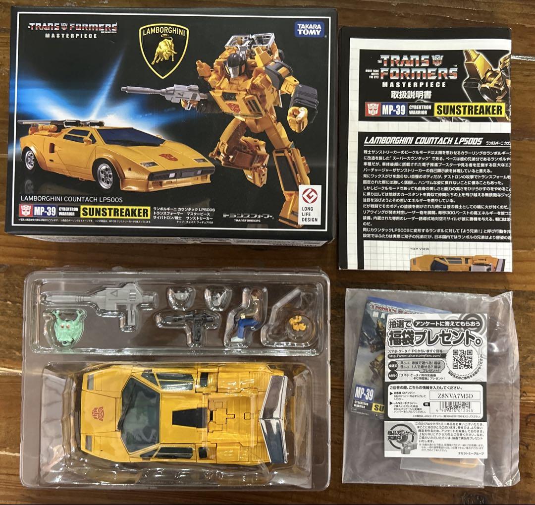 か*ん様 トランスフォーマー マスターピース ランボルギーニ カウンタック LP リサイクルショップ ふじひろ / 【TAKARA TOMY
