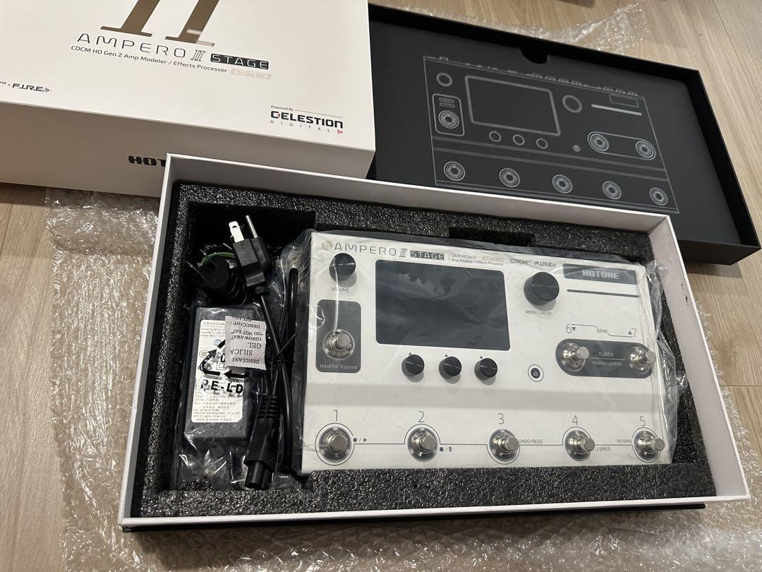 【新品・製本マニュアル&おまけ付き】HOTONE Ampero II Stage