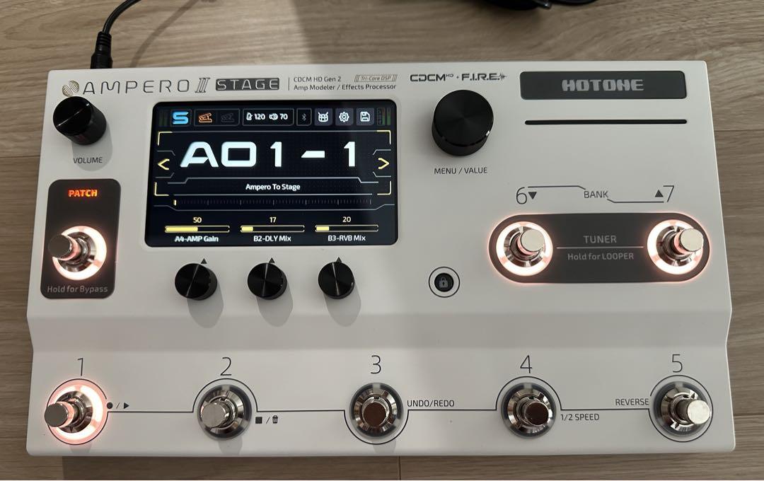 【新品・製本マニュアル&おまけ付き】HOTONE Ampero II Stage