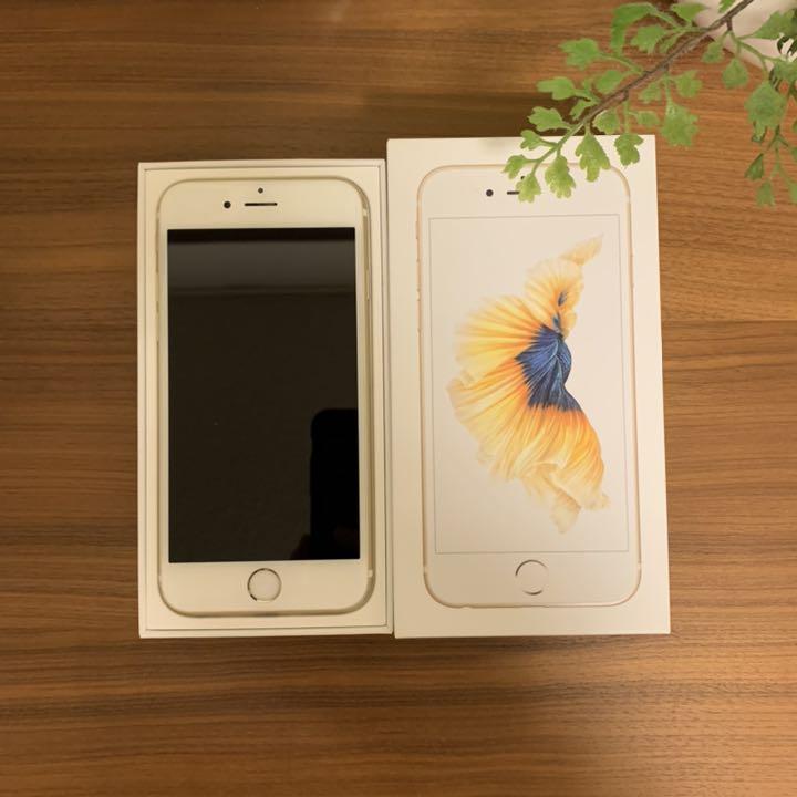 iPhone 6s Gold 128 GB Softbank スマートフォン本体