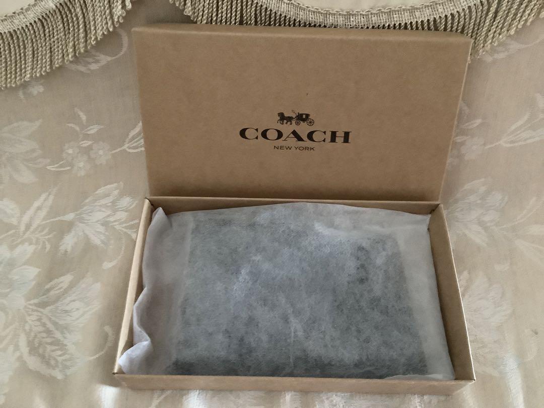 新作　新品　COACH　折り財布メンズ　パスケース　セット