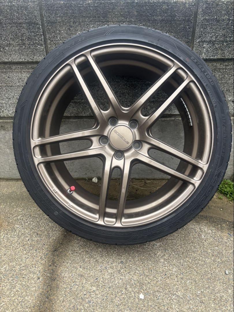 レイズ製 GC-05k 18インチ 鍛造　タイヤGOODYEAR