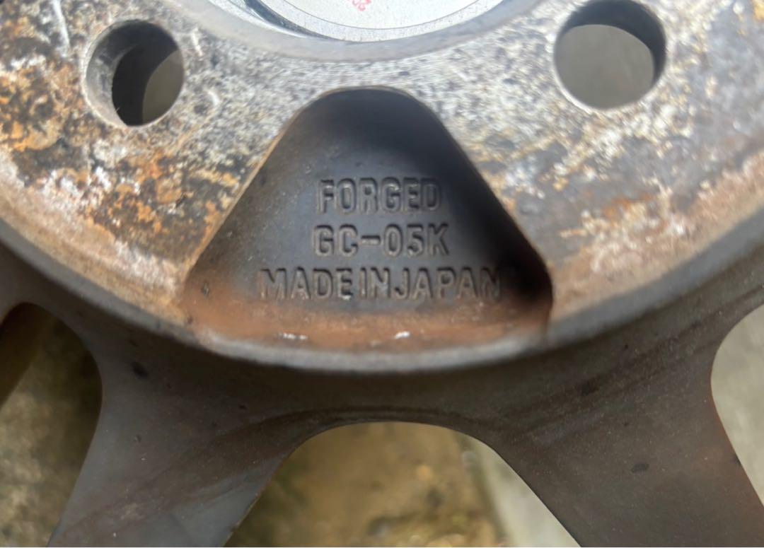 レイズ製 GC-05k 18インチ 鍛造　タイヤGOODYEAR