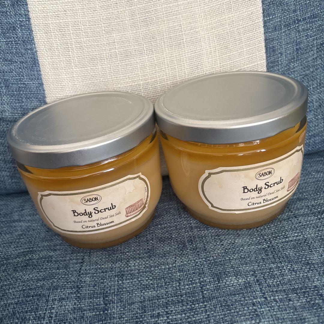 今日削除　新品　SABON ボディ スクラブ 600g