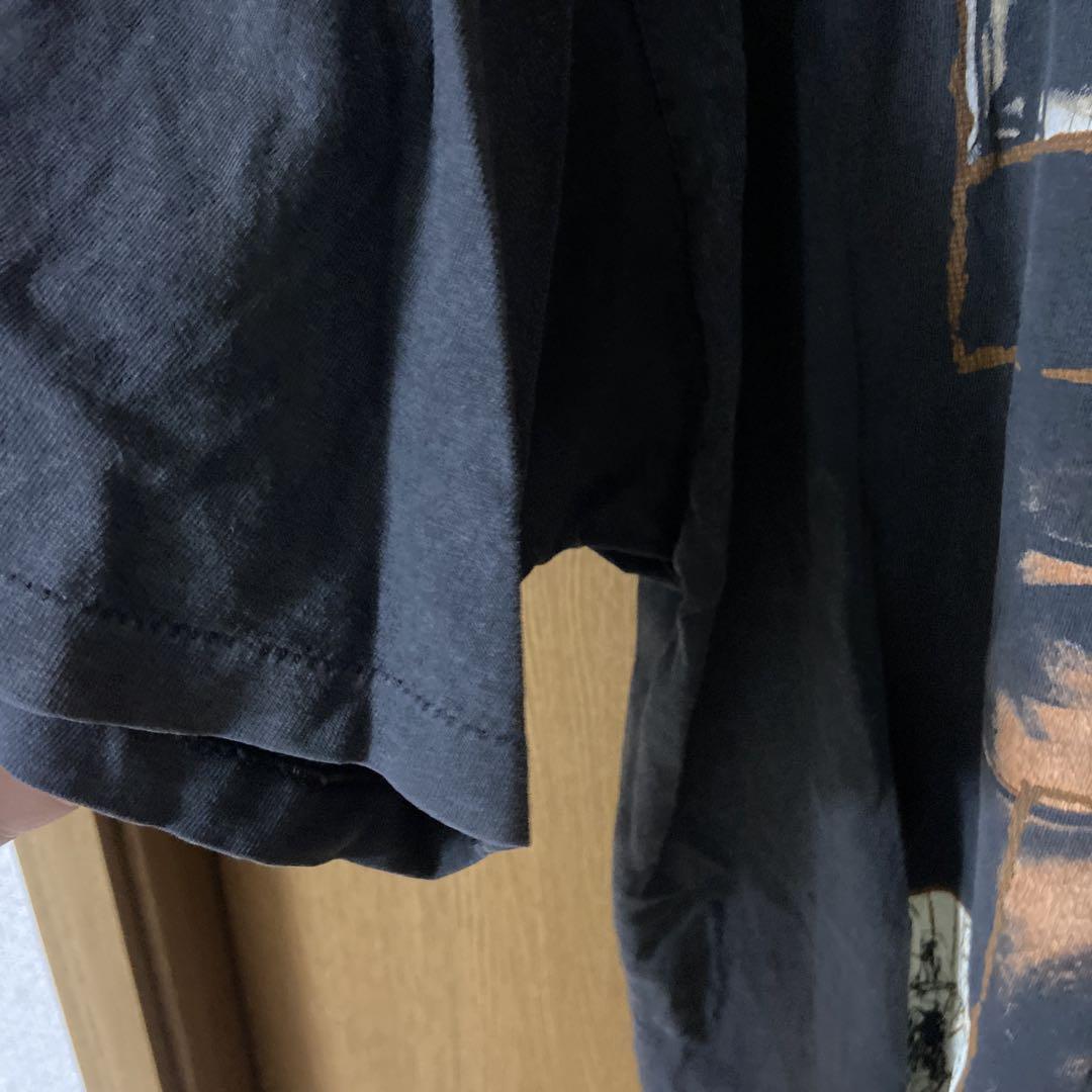 90s エリッククラプトン アートプリント バンドTee