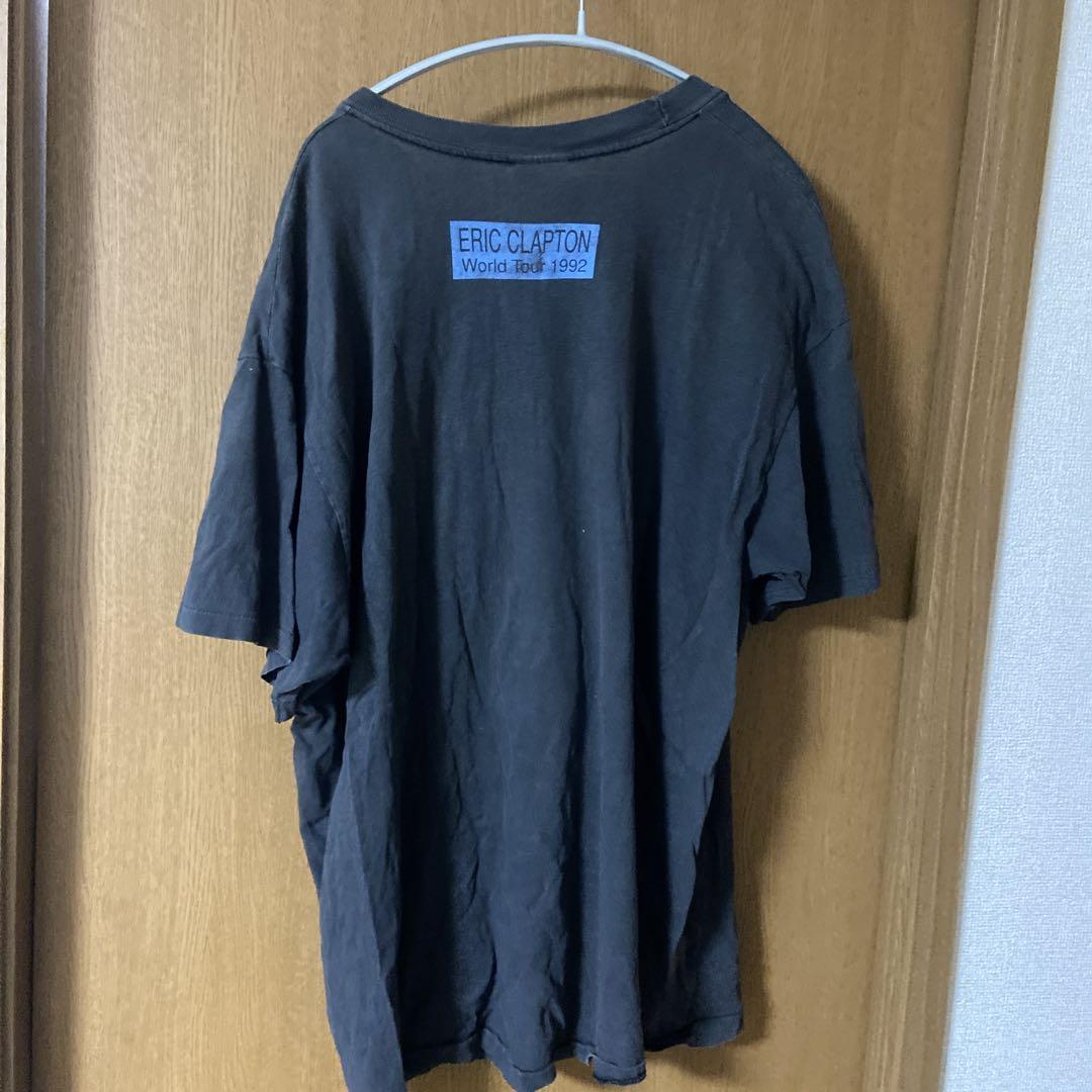 90s エリッククラプトン アートプリント バンドTee