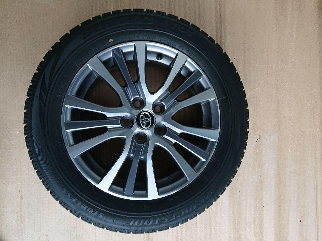 エスティマ純正ホイール ブリヂストン VRX 2020年製造 215/60R17