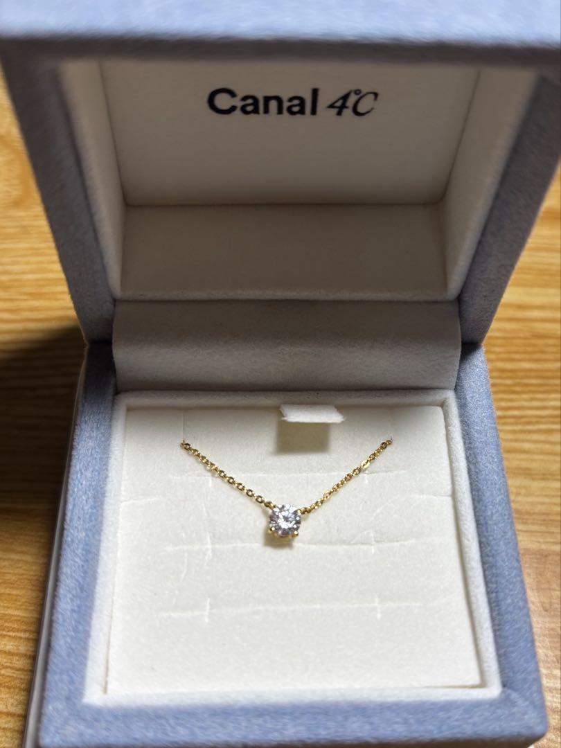 Canal ４℃ ゴールドネックレス