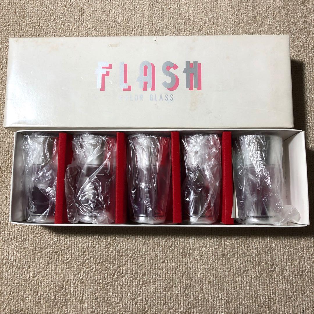 新品未使用WORLD FLASH GLASS フラッシュグラス 5個セット