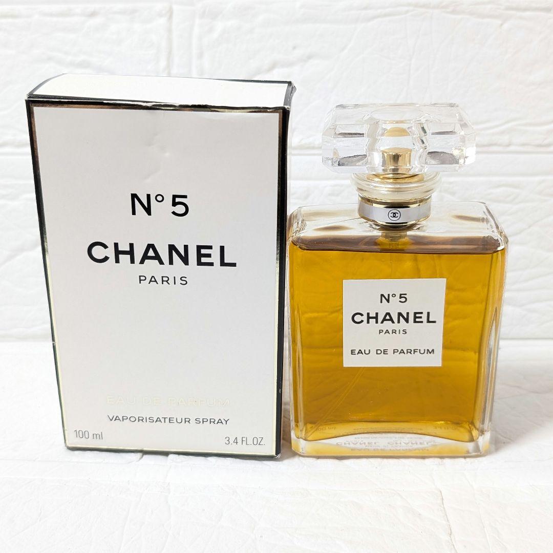 【未使用＆箱付き】CHANEL（シャネル）N°5 香水 100ml 未使用 CHANEL NO5 オーデパルファム 100ml 箱付き - メルカリ
