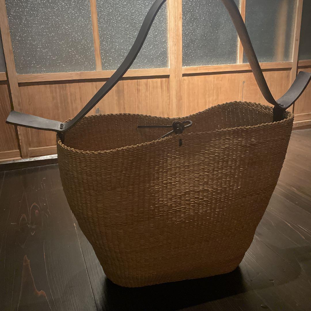 【INES BRESSAND】GRAND TRAPEZE カゴバッグ