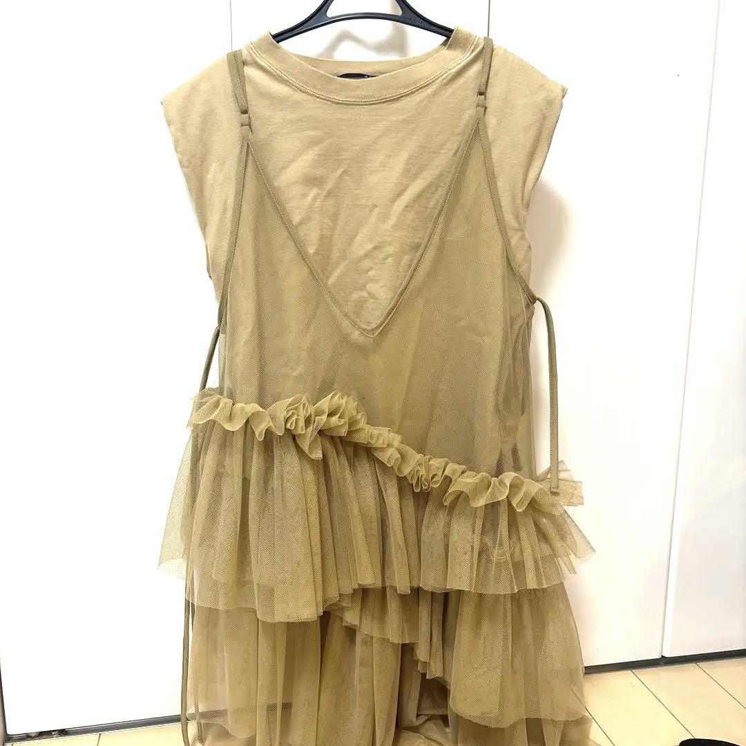 人気の贈り物が大集合 styling/ スタイリング 長尾悦美 チュールレイヤードトップス トップス
