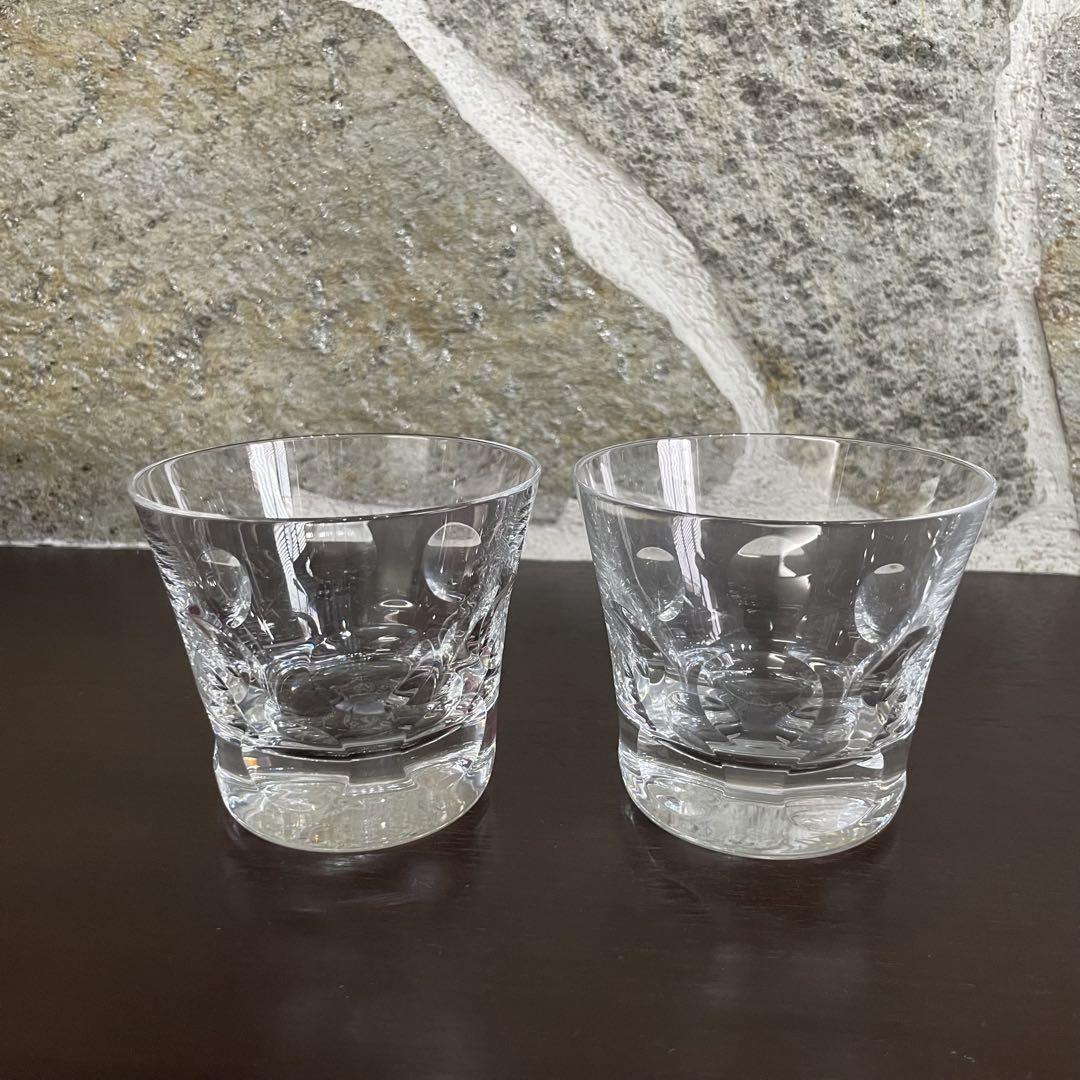 Baccarat バカラ2010 ベルーガ　ロックグラス 4脚セット
