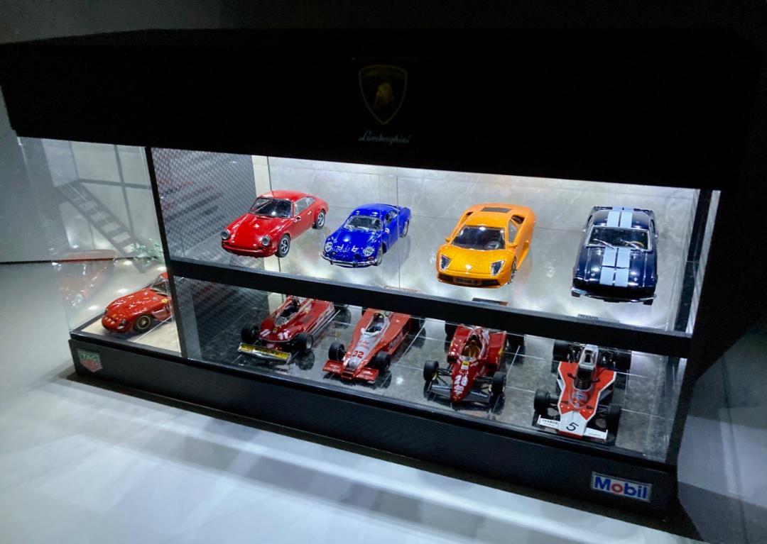 USB・1/43・Liberty Walk風・ディスプレーBOX/ネオジオラマ