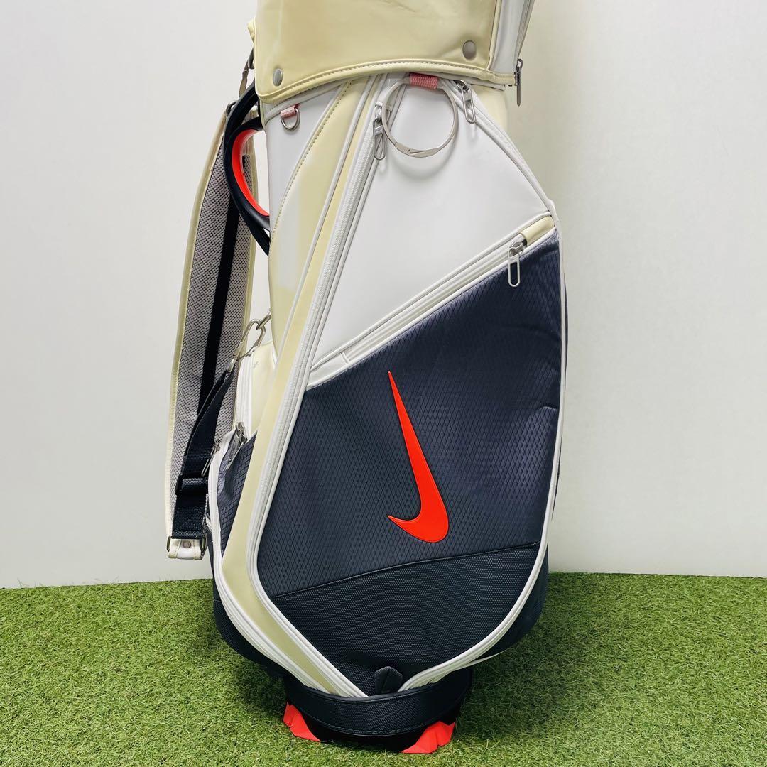 Nike Golf キャディバッグ ゴルフバッグ ブラック/オレンジ Nike キャディバッグ ホワイト・ブラック・オレンジ - メルカリ