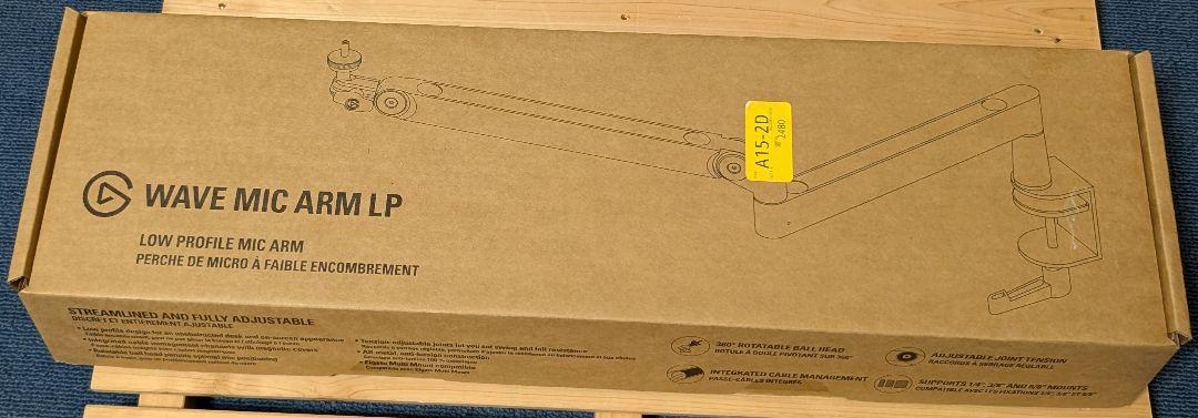 ポ*子様 elgato マイクアーム WAVE MIC ARM LP Black