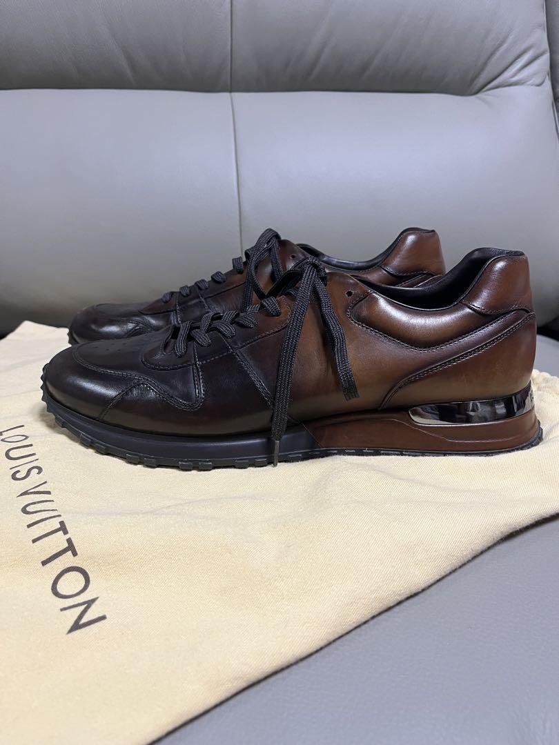 Louis Vuitton ルイヴィトン ブラウンレザー スニーカー
