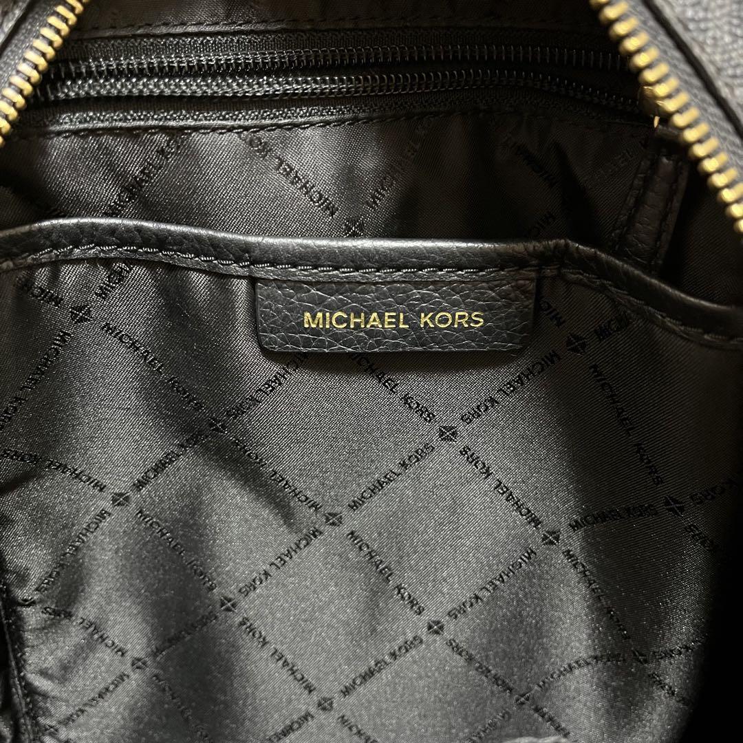 MICHEAL KORS マイケルコース リュック バックパック ロゴ MK 黒