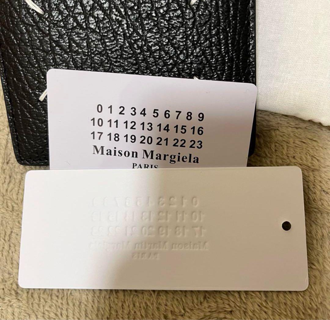 Maison Margiela ブラック 二つ折り財布