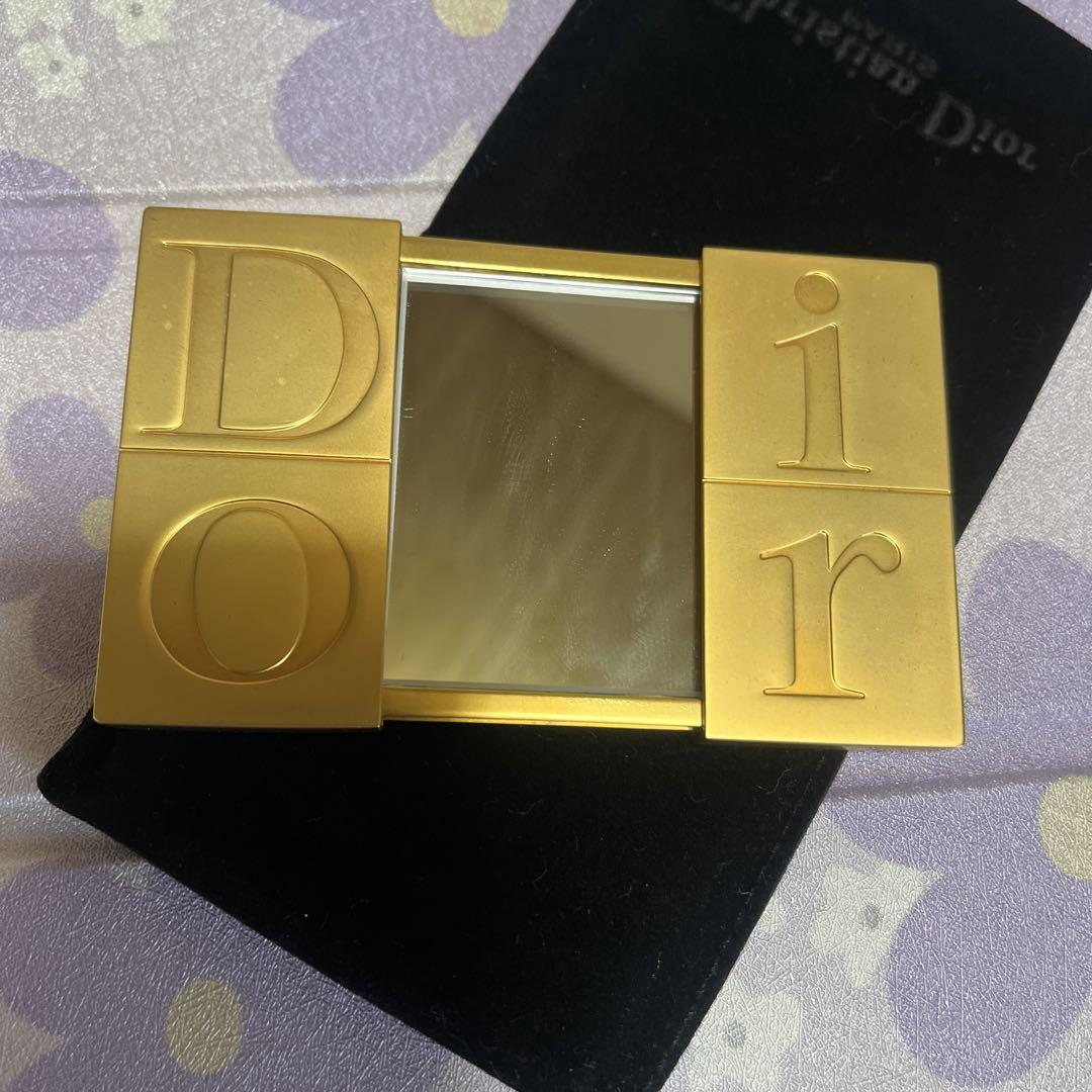 限定品！ディオール　コンパクトミラー Dior - ディオール ダブルミラー コンパクトミラー ノベルティ