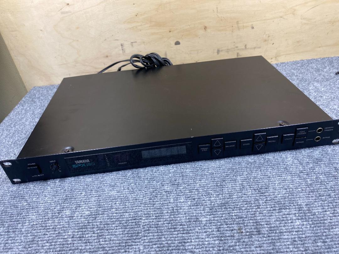 【現状品】ヤマハ マルチエフェクター SPX90 通電確認済み マルチエフェクター（SPX990）の製品詳細｜映像音響テクニカル
