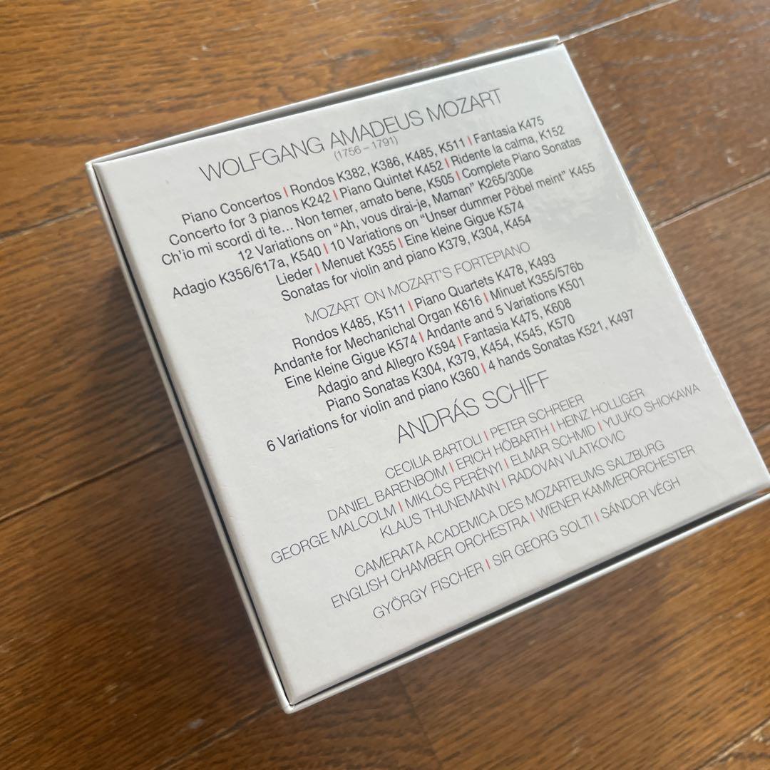 シフ／モーツァルト録音集（21CD） アンドラーシュ・シフ／モーツァルト録音集（21CD