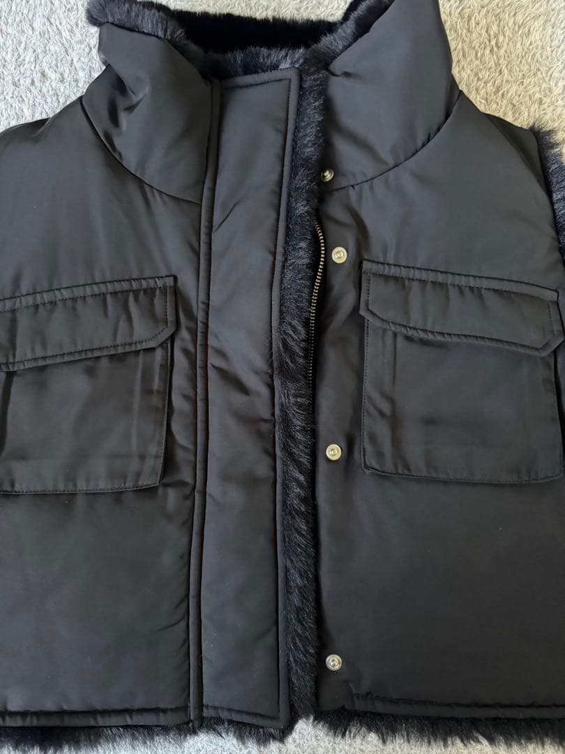 prima♡︎様専用GlamLips♡リバーシブルファーベスト♡