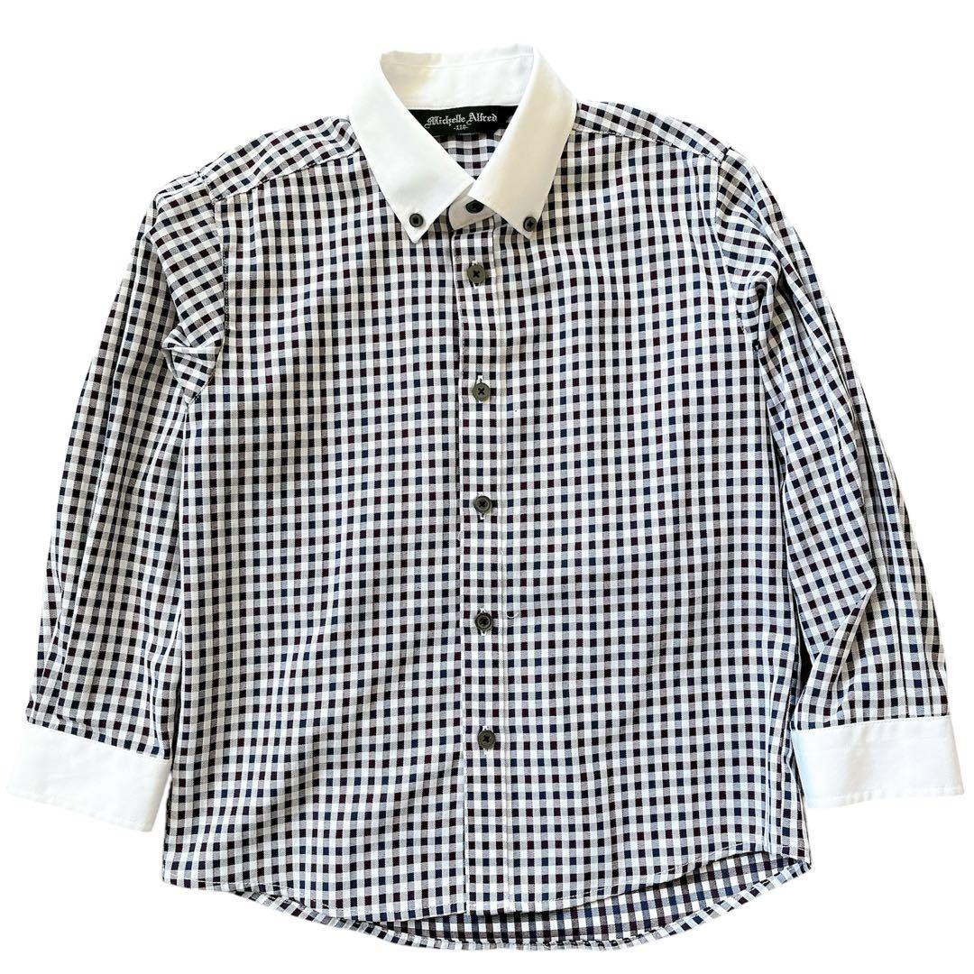 【美品】Michelle Alfred 110男の子フォーマルスーツ　5点セット